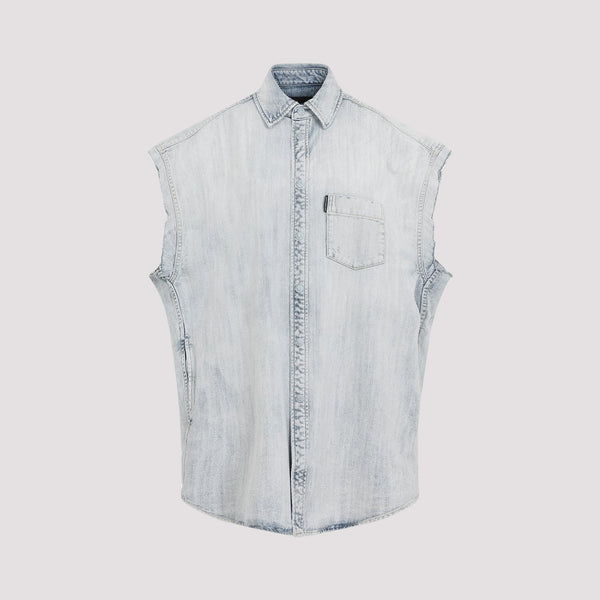 Balenciaga premium shirts detail and craftsmanship close-up