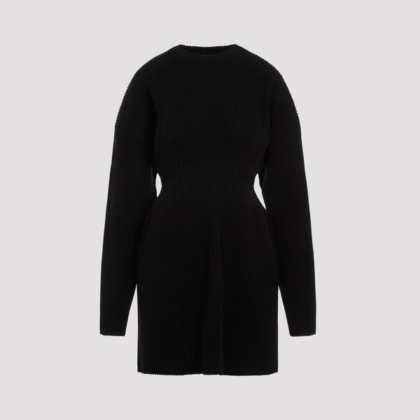 Balenciaga dress side profile designer luxury fashion