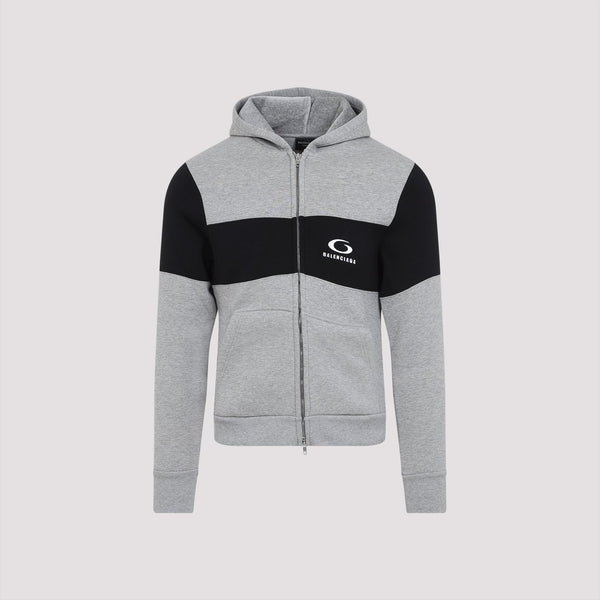 Balenciaga premium sweatshirts detail and craftsmanship close-up