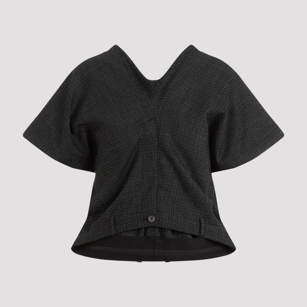 Balenciaga premium topwear detail and craftsmanship close-up