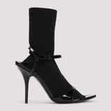 Balenciaga premium ankle boots detail and craftsmanship close-up
