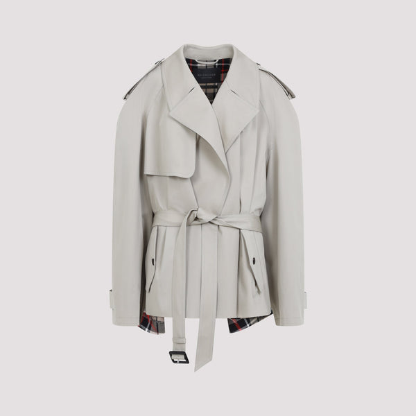 Balenciaga premium coats detail and craftsmanship close-up