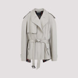 Balenciaga coats side profile designer luxury fashion