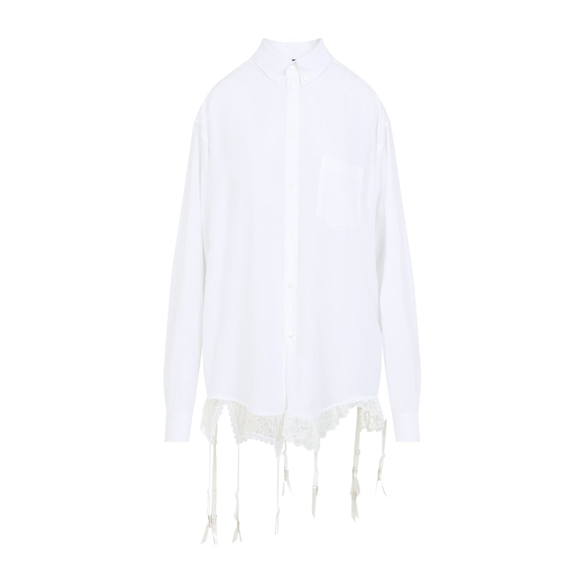 Balenciaga Tops- BALENCIAGA Luxury Layered Women's Shirt - Spring Summer 25 Premium Designer Casual Top