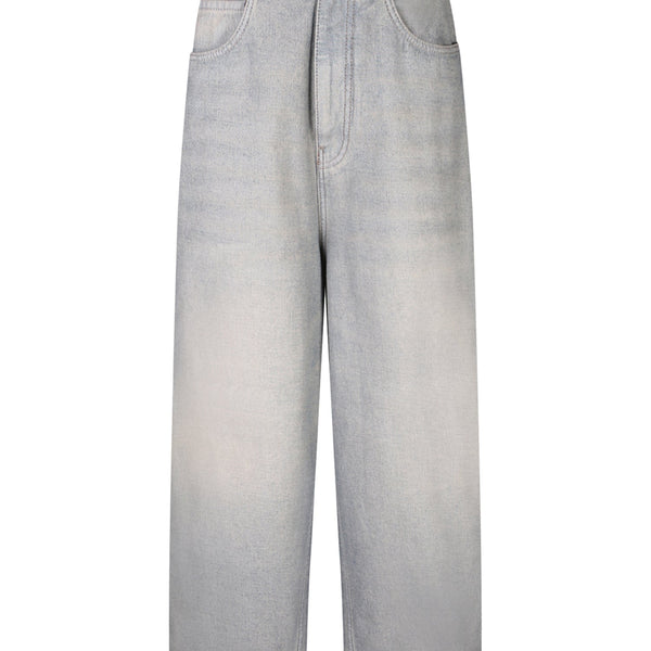 Balenciaga jeans luxury designer piece front view