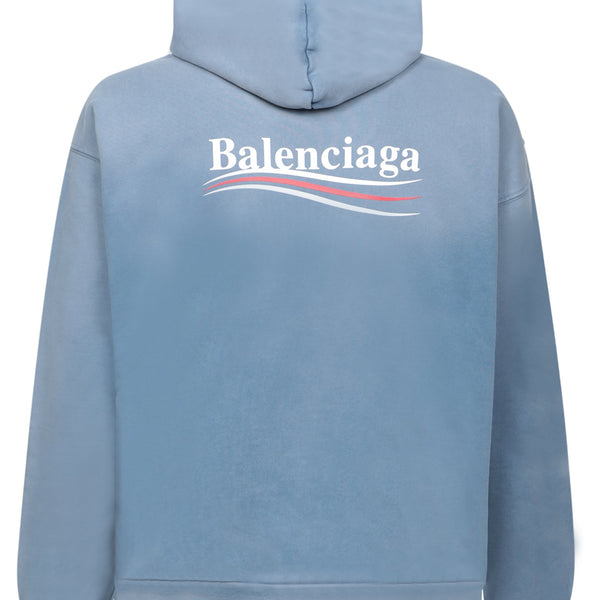 Balenciaga premium sweatshirts detail and craftsmanship close-up
