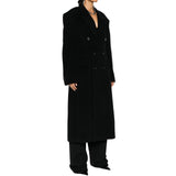 Balenciaga premium coats detail and craftsmanship close-up