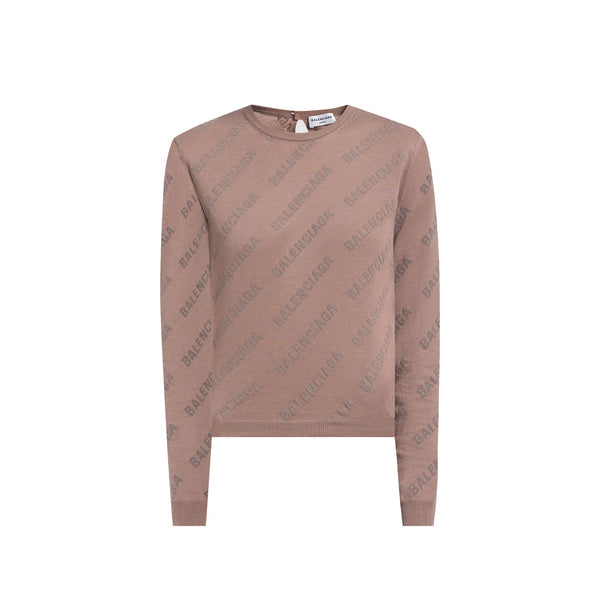 Balenciaga sweater luxury designer piece front view