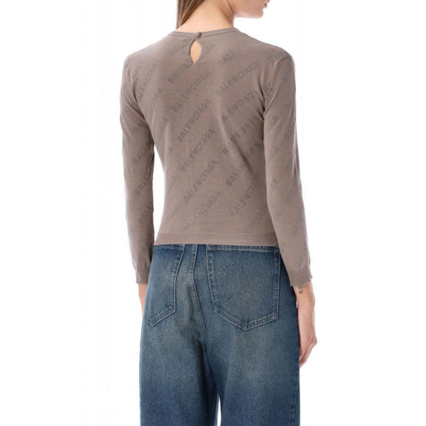 Balenciaga sweater side profile designer luxury fashion