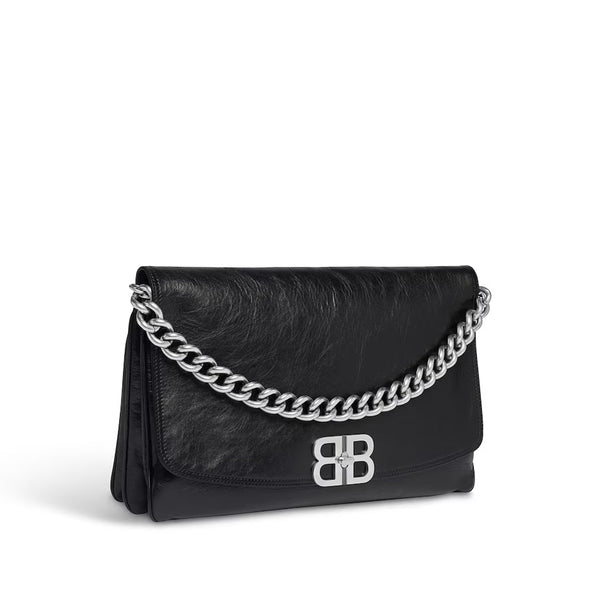 Balenciaga premium shoulder bag detail and craftsmanship close-up