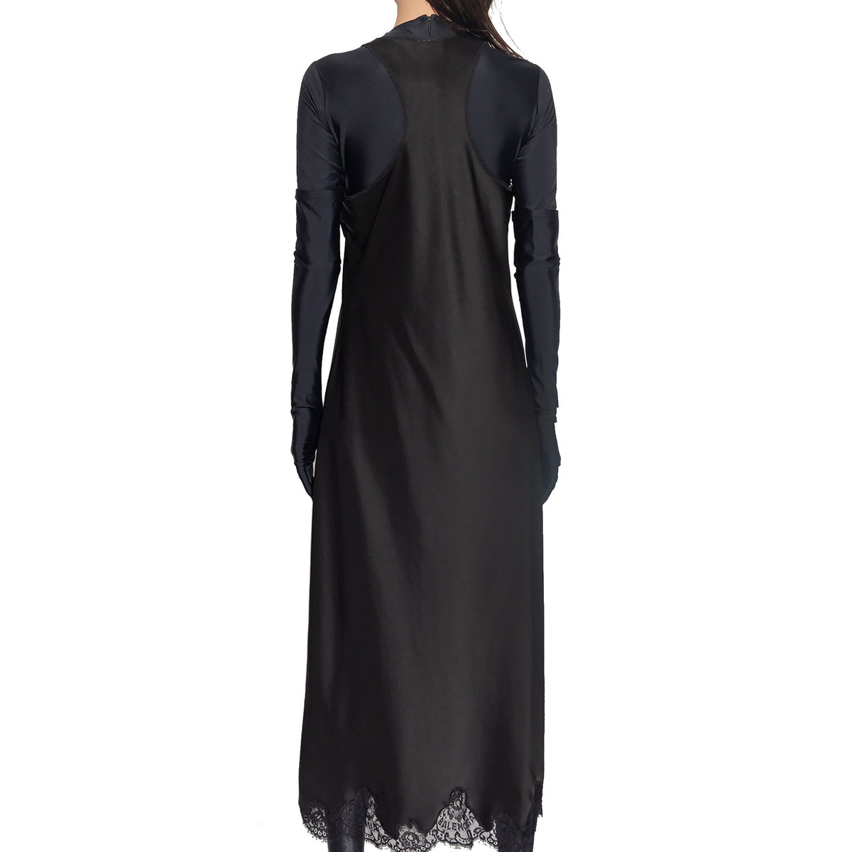 Balenciaga dress side profile designer luxury fashion