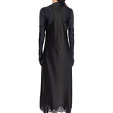 Balenciaga dress side profile designer luxury fashion