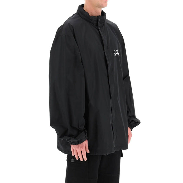 Balenciaga premium coats detail and craftsmanship close-up