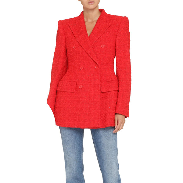 Balenciaga premium jacket & coat detail and craftsmanship close-up