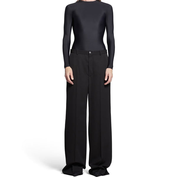 Balenciaga premium trousers detail and craftsmanship close-up
