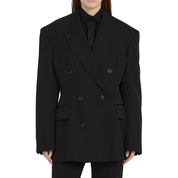 Balenciaga premium jacket & coat detail and craftsmanship close-up
