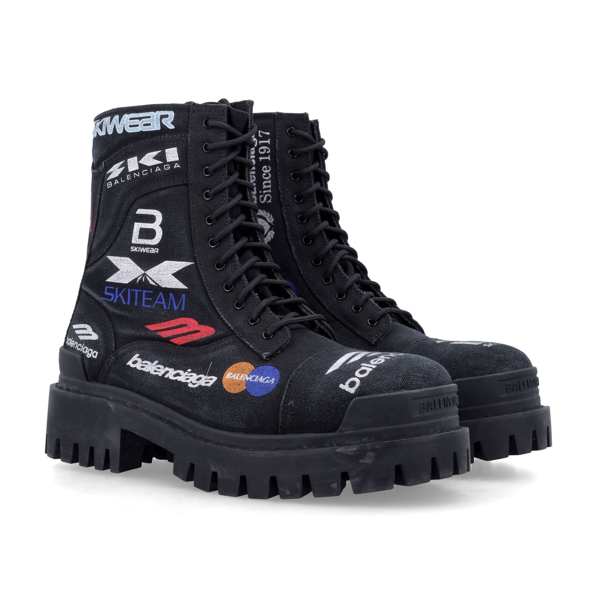 Balenciaga Shoes BALENCIAGA Combat Strike L20 Boots for Men Luxury Lifestyle Designer Footwear