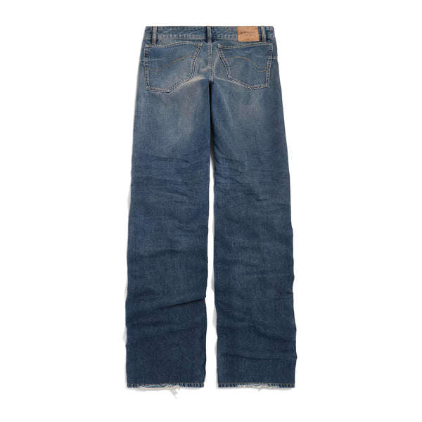 Balenciaga premium jeans detail and craftsmanship close-up
