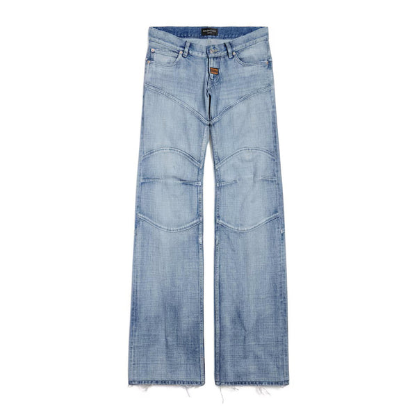 Balenciaga jeans luxury designer piece front view
