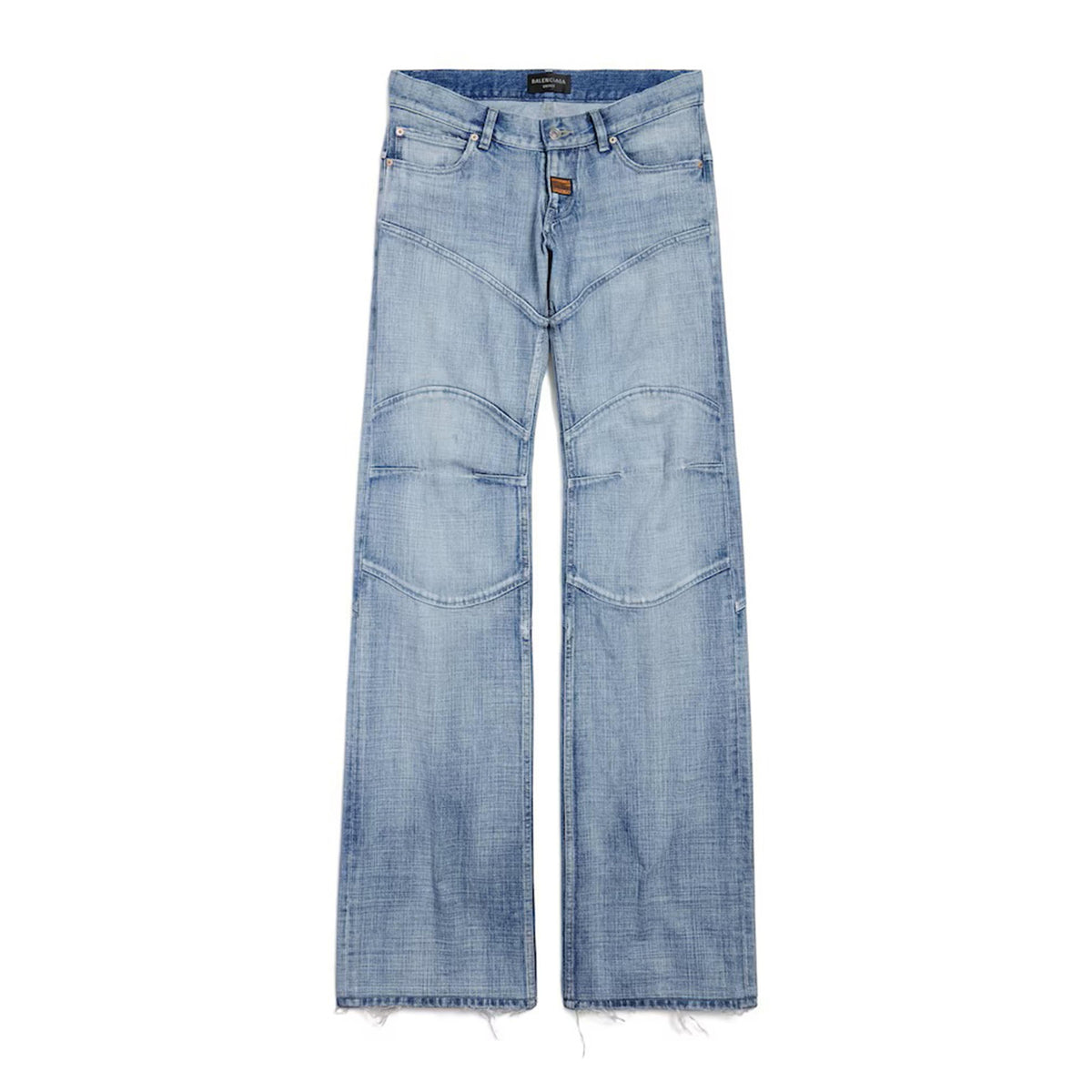 Balenciaga Jeans- BALENCIAGA Fitted Low-Waist Pants for Men Premium Designer Denim Jeans