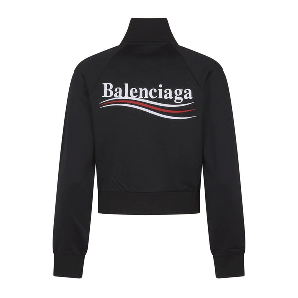 Balenciaga premium jacket detail and craftsmanship close-up