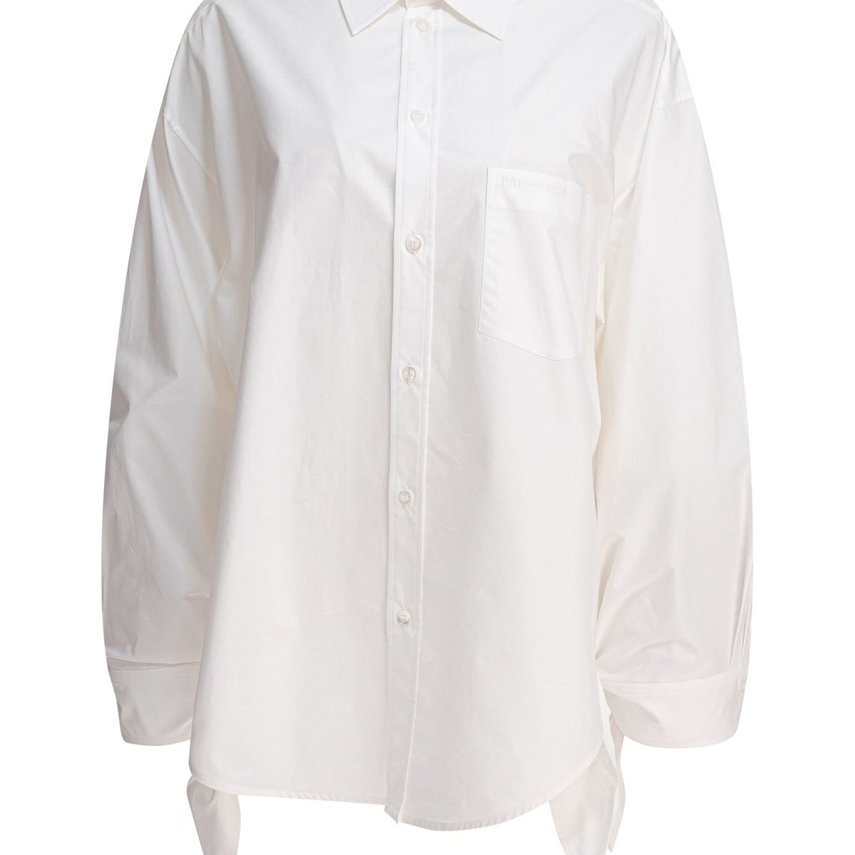 Balenciaga Tops- BALENCIAGA Blouse with Knotted Cuffs Elegant Everyday Designer Top