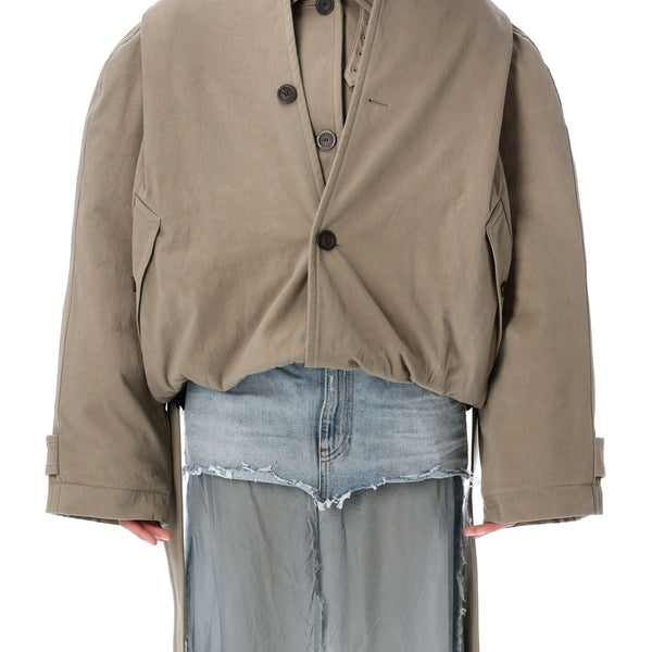 Balenciaga outerwear luxury designer piece front view