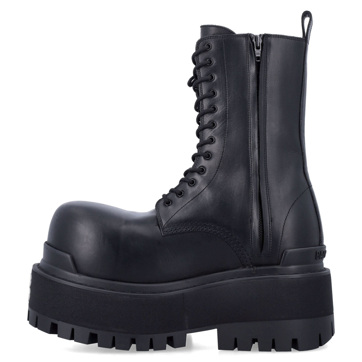Balenciaga Shoes- BALENCIAGA Giant Platform Boots with Worn-Out Effect Comfortable Everyday Designer Shoes