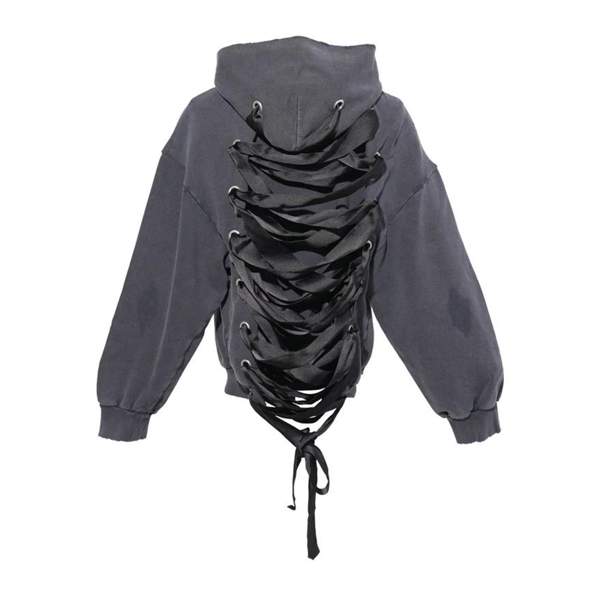 Balenciaga premium sweatshirts detail and craftsmanship close-up