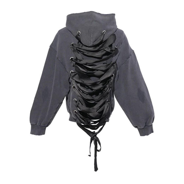 Balenciaga premium sweatshirts detail and craftsmanship close-up