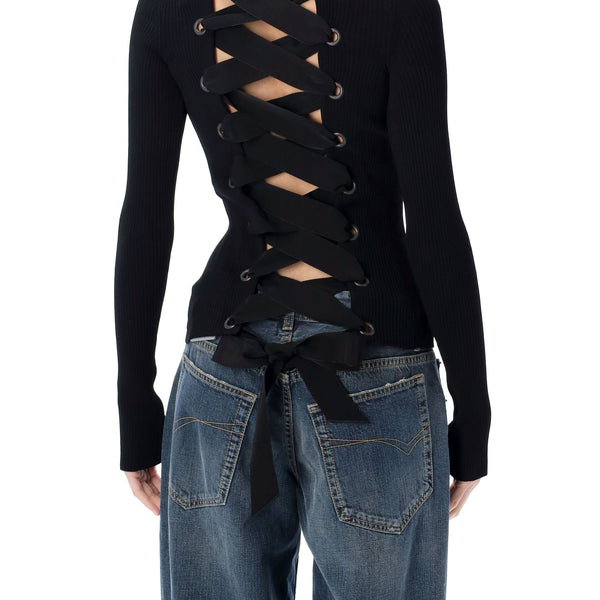 Balenciaga premium knitwear detail and craftsmanship close-up