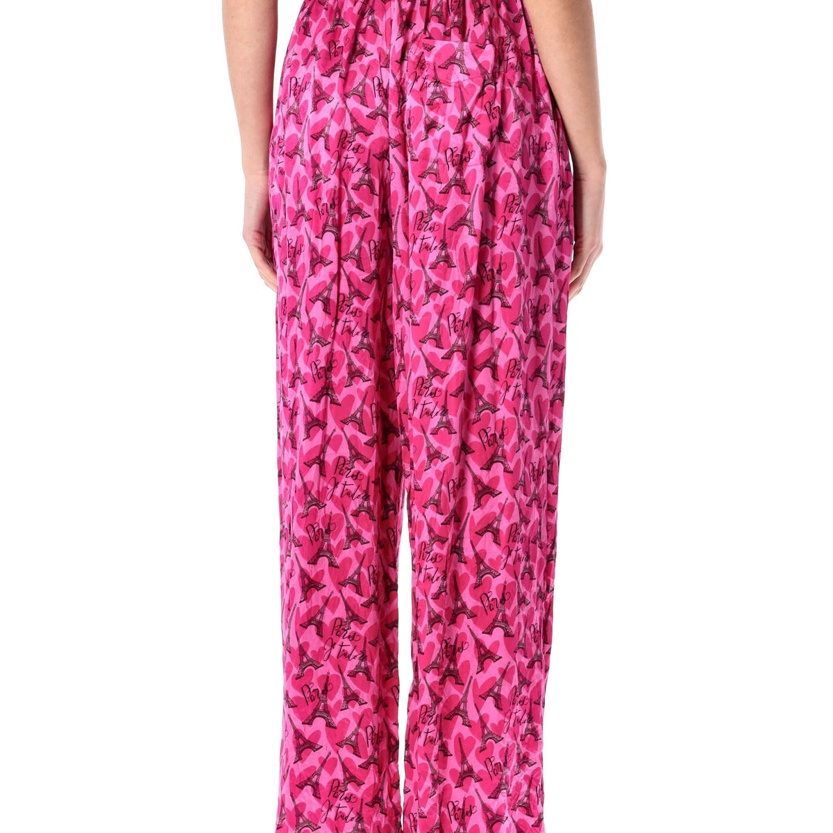 Balenciaga Pants- BALENCIAGA Luxurious Silk Satin Pyjama Pants - Size 36 Premium Designer Casual Trousers