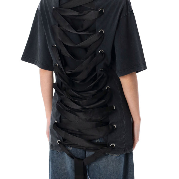 Balenciaga premium t-shirts & polos detail and craftsmanship close-up
