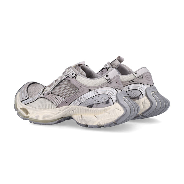 Close-up of Balenciaga sneakers hardware and fine stitching
