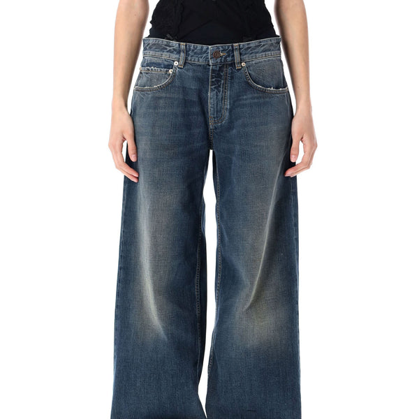 Balenciaga jeans luxury designer piece front view