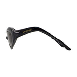 Balenciaga premium sunglasses detail and craftsmanship close-up