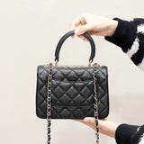 Chanel 24C Mini Trendy Bag detail shot – authentic designer craftsmanship