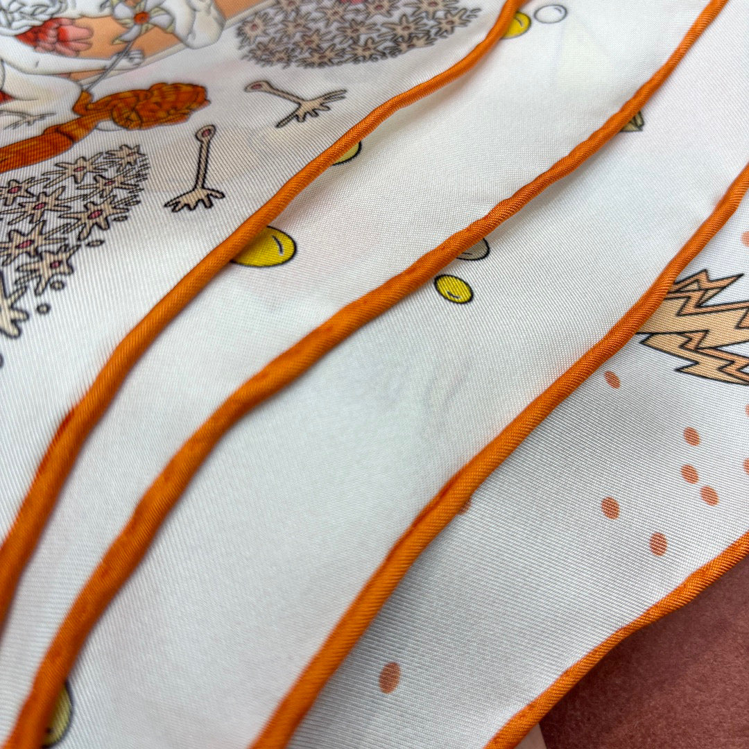 Accessories- Herm Scarve Luxury Designer Fashion Accessory