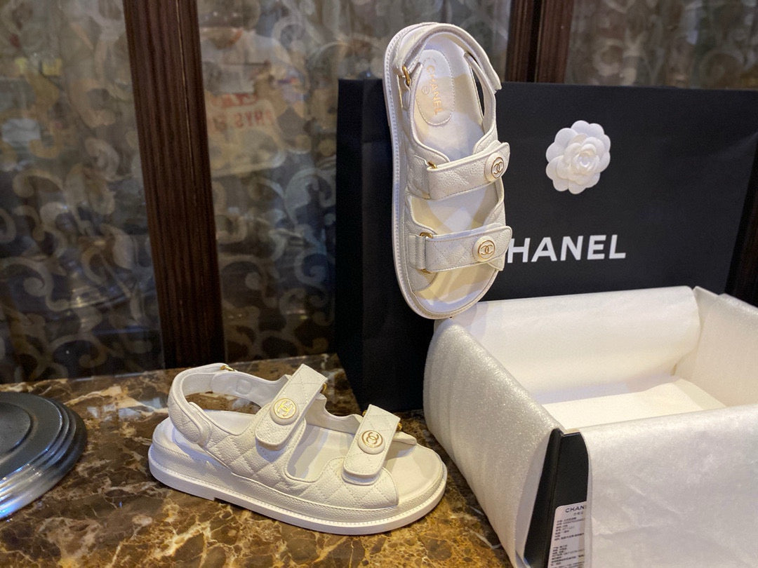 Chanel Shoes- Chanel Sandals Luxury Lifestyle Designer Footwear