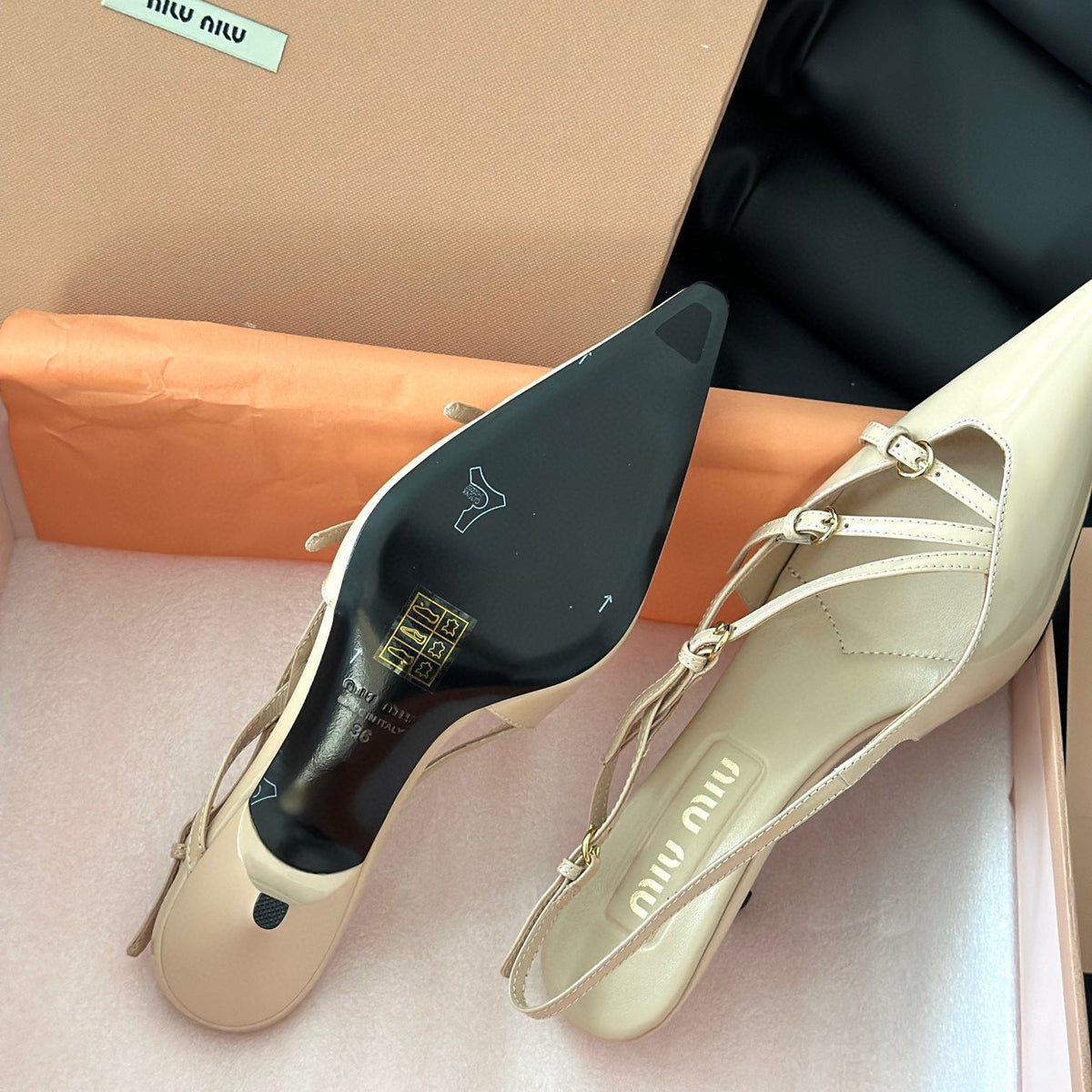 Shoes- Miu M Heels Luxury Lifestyle Designer Footwear
