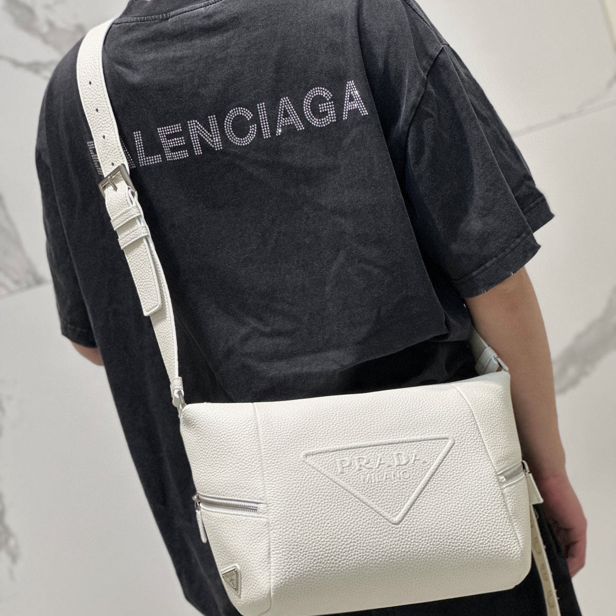 Bags- Pd Leather Bag With Shoulder Strap Elegant Everyday Designer Handbag