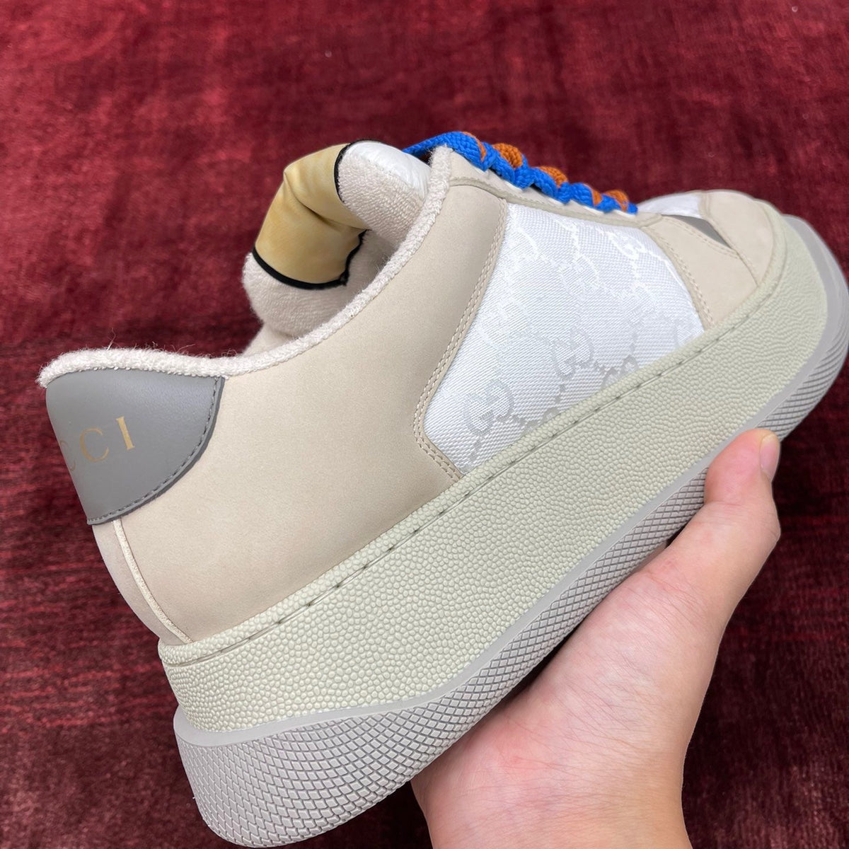 Gucci Shoes- Gucci Screener Leather Sneakers Comfortable Everyday Designer Shoes
