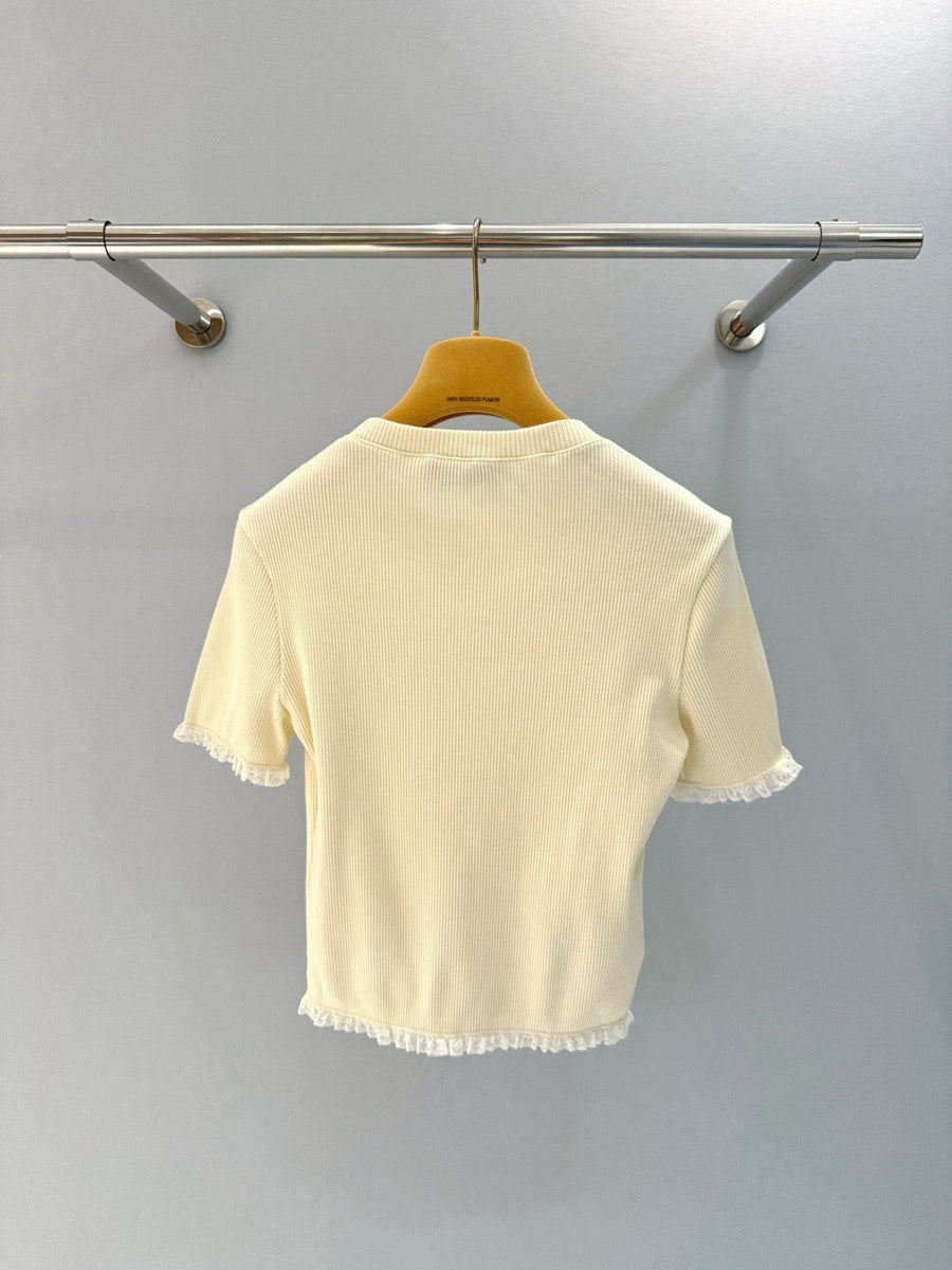 Tops- Miu M Top Premium Designer Casual Top