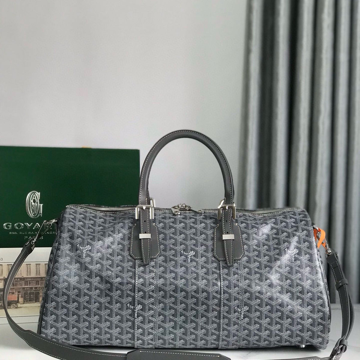 Bags- Goya Boston 45 Bag Luxury Designer Leather Handbag