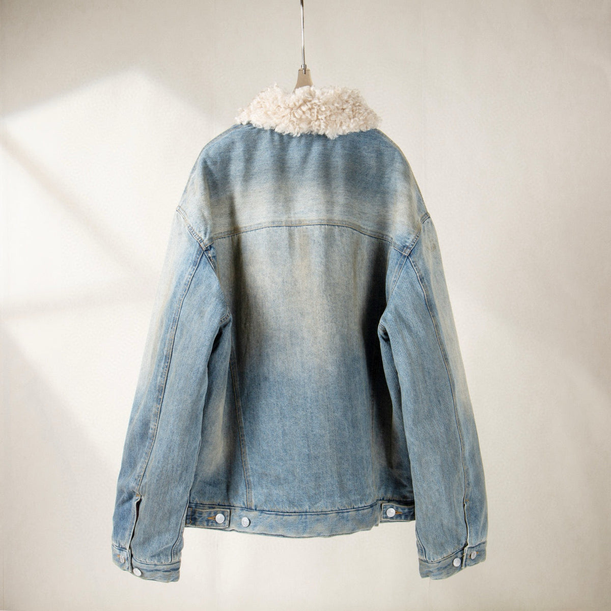 Front view of Acne Studios Denim Jacket premium piece