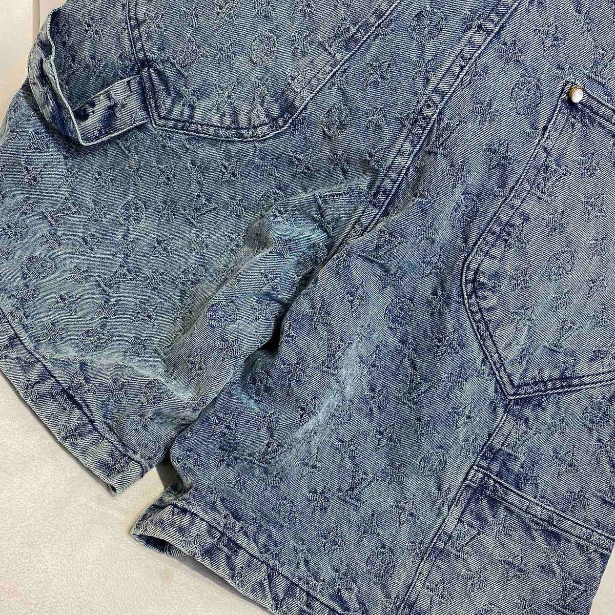 Louis Vuitton Jeans- Louis Vuitton Lou Denim Shorts Premium Designer Denim Jeans