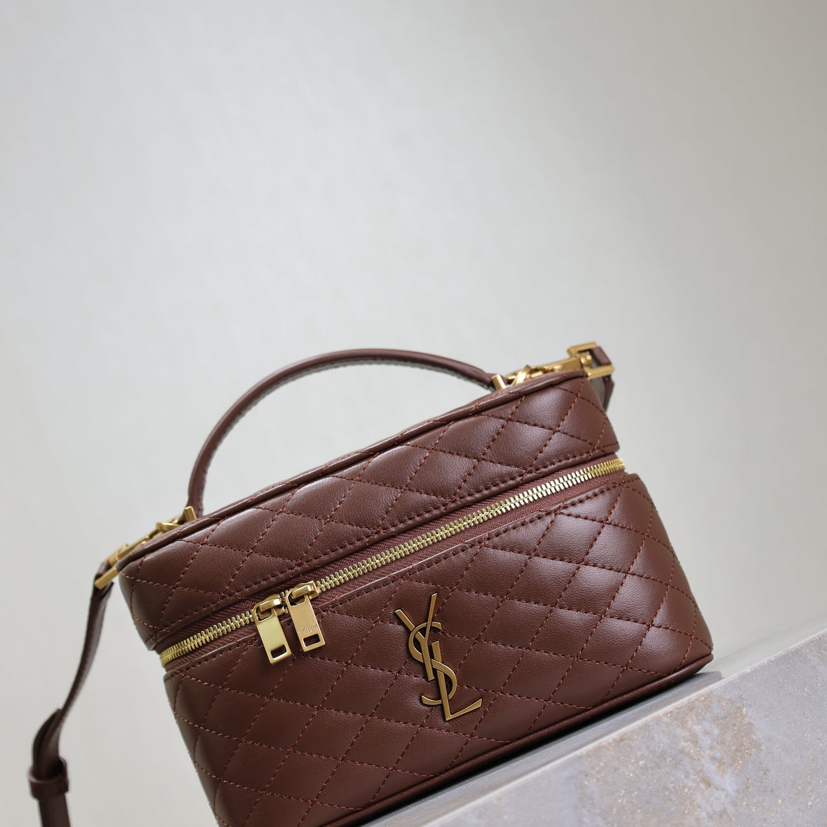 Saint Laurent Bags- Saint Laurent Gaby Vanity Bag Elegant Everyday Designer Handbag