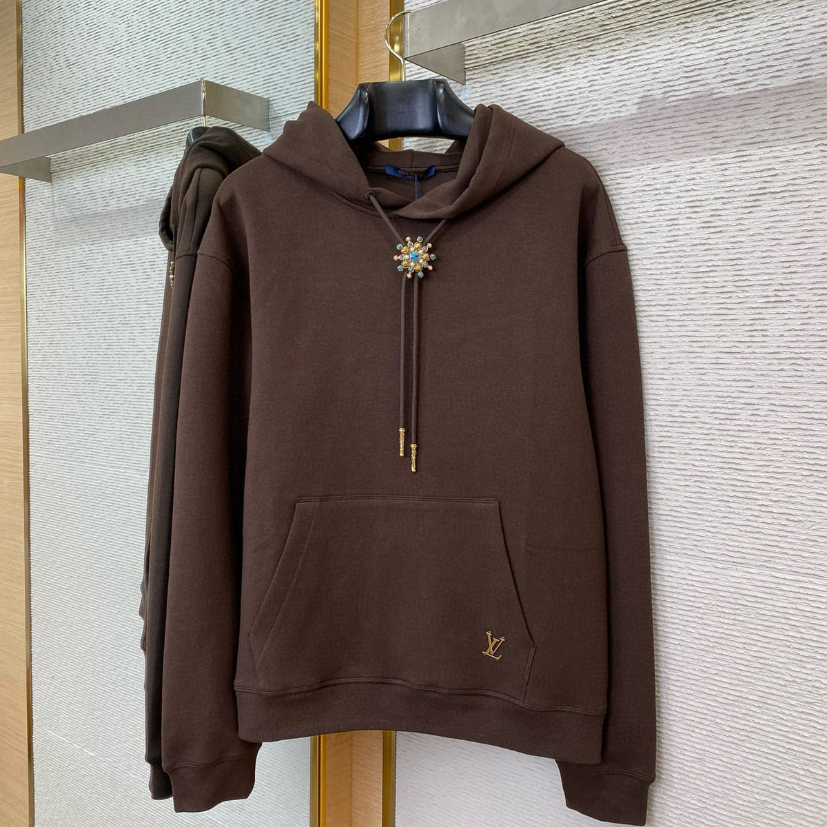 Louis Vuitton Hoodies- Louis Vuitton Lou Hoodie Comfortable Luxury Streetwear Hoodie