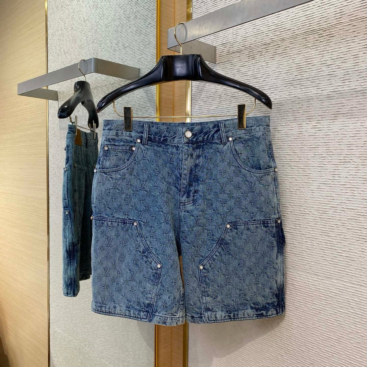 Louis Vuitton Jeans- Louis Vuitton Lou Denim Shorts Premium Designer Denim Jeans