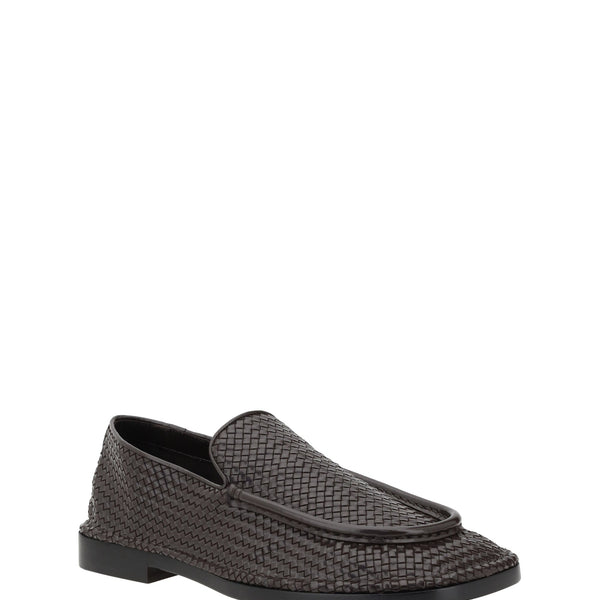 Bottega Veneta premium slides detail and craftsmanship close-up